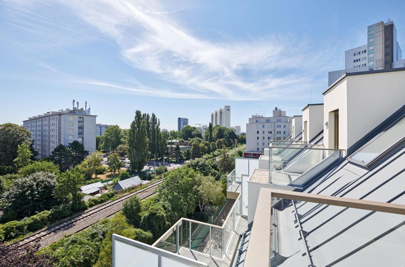 Coho City Apartments Mit Hauseigener Tiefgarage Vienna Luaran gambar